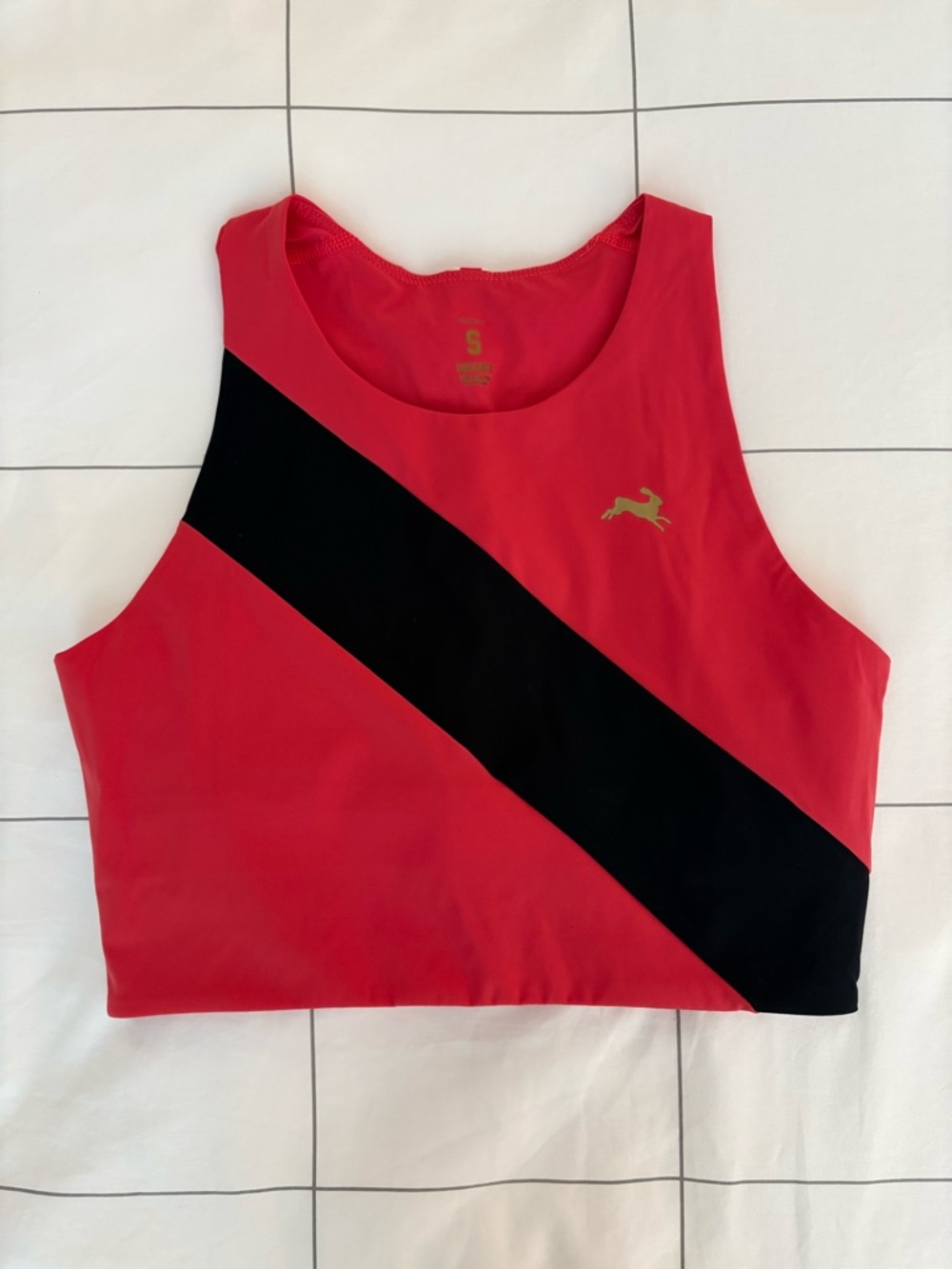 Tracksmith Bell Lap Crop Top